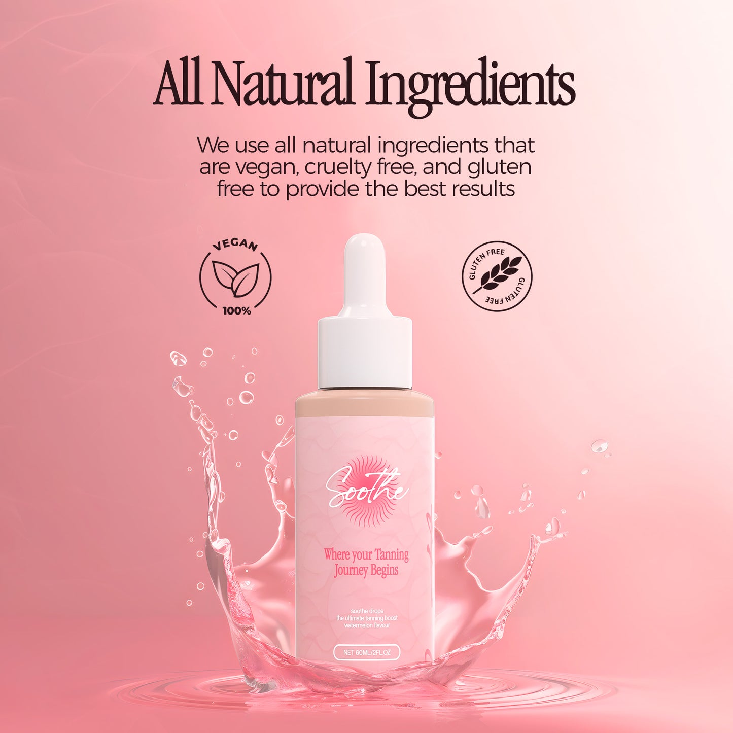 Soothe Tanning Dark Drops